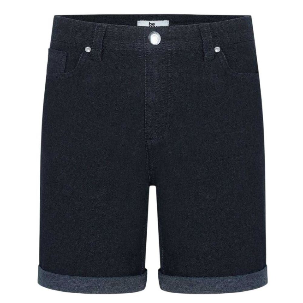 Be You Womens/Ladies Denim Jean Shorts / Black